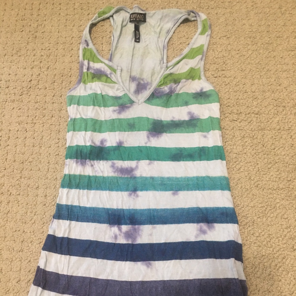 Buffalo tank top tie dye